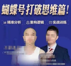 天诺老吴蝴蝶号50节线上课,蝴蝶号打破思维篇-网赚项目平台