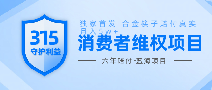 维Q赔付合金筷子玩法小白也能月入5w+风口项目实操-网赚项目平台