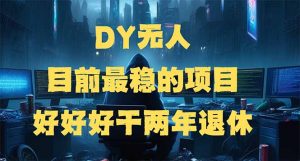 DY无人,目前最稳的项目,矩阵放大边旅游边赚钱,好好好干两年退休-网赚项目平台