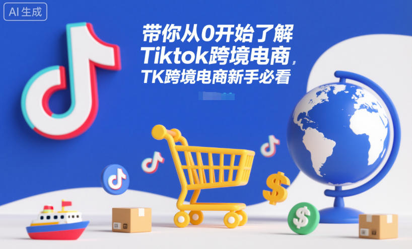 带你从0开始了解Tiktok跨境电商,TK跨境电商新手必看-网赚项目平台