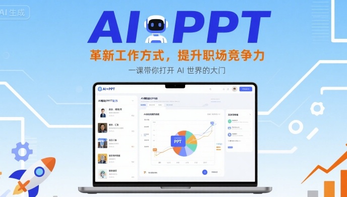 AI+PPT：革新工作方式，提升职场竞争力，一课带你打开 AI 世界的大门-网赚项目平台