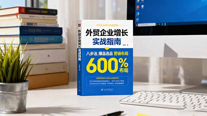 外贸企业增长实战指南,八步法、爆品选品、营销布局,业绩增长300%-网赚项目平台