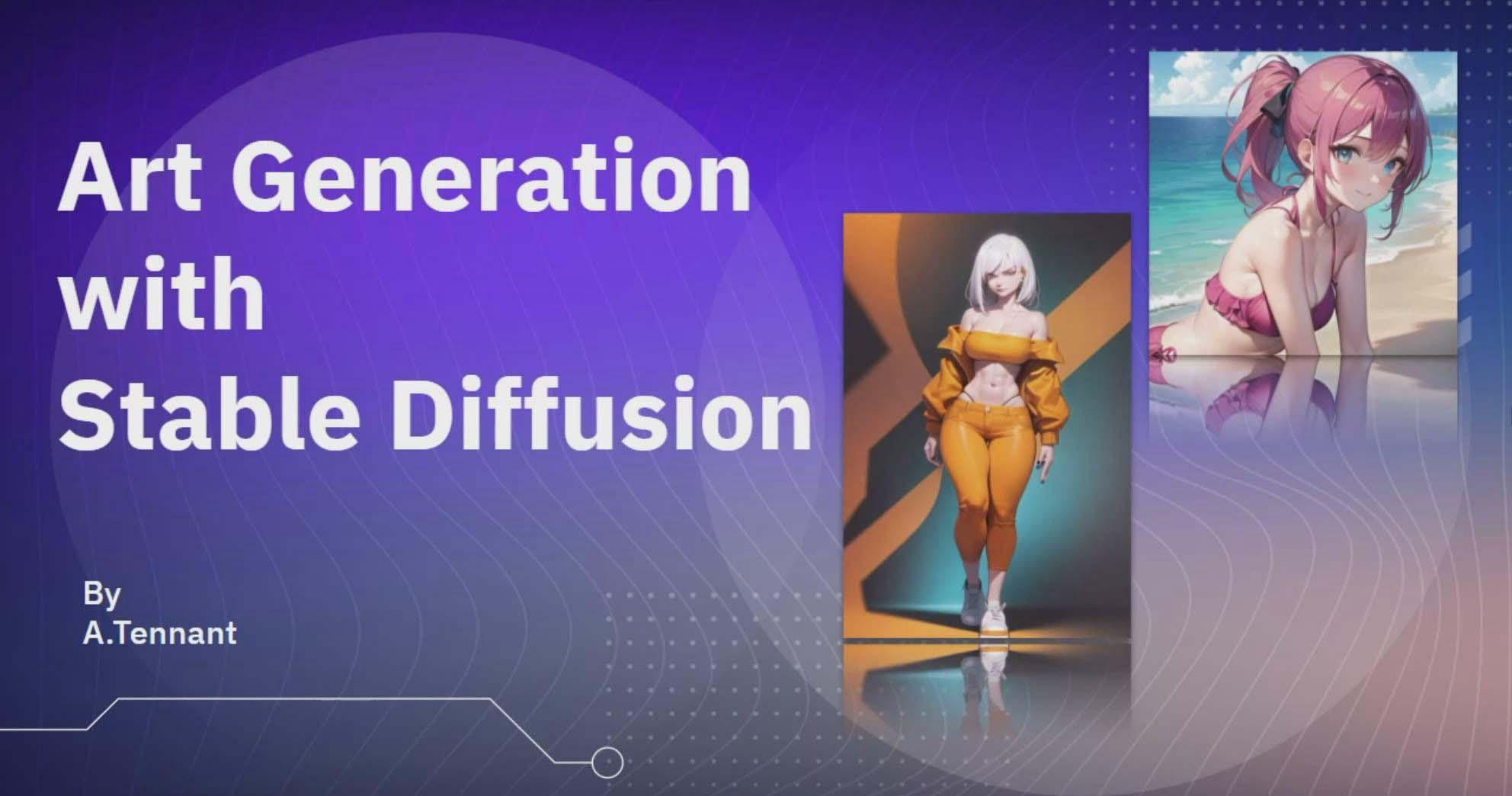 图片[1]-利用Stable Diffusion AI人工智能生成动漫艺术分步教程-14节课-中英字幕-网赚项目平台