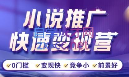洲洲老师·小说推广快速变现营-网赚项目平台