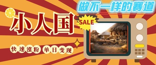 DeepSeek+绘图+视频制作小人国微观视频，小白轻轻松松上手，条条爆款，条条变现，单日就能收益-网赚项目平台