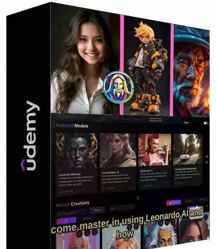 图片[2]-比Midjourney更好的Leonardo AI绘画图像大师班教程-16讲-中英字幕-网赚项目平台