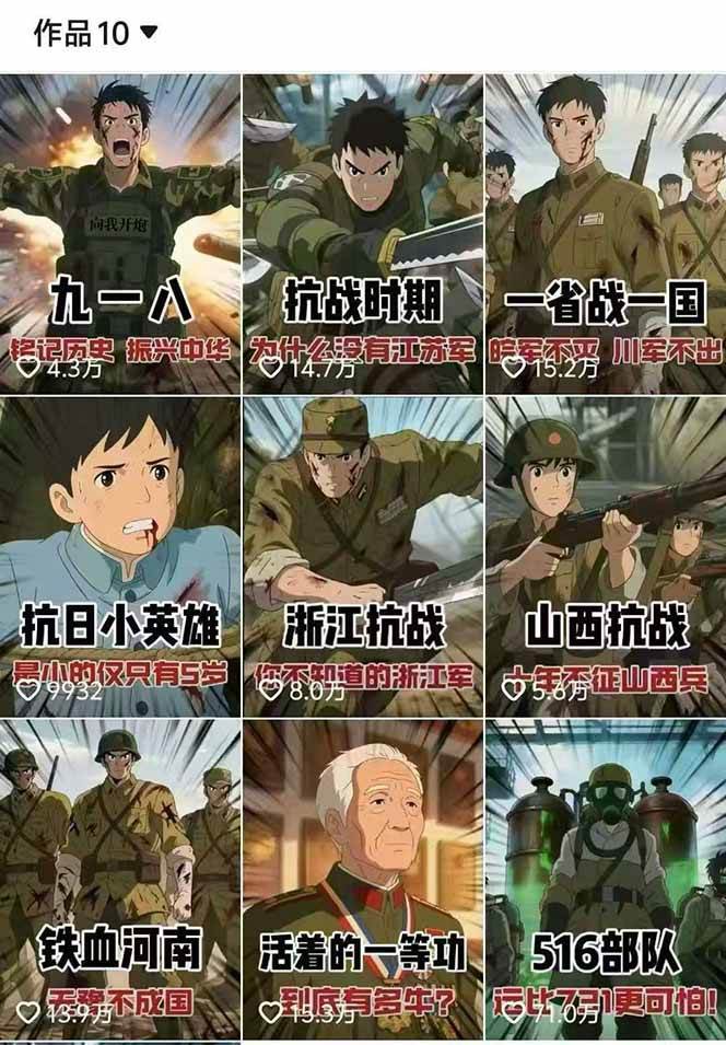 图片[2]-动漫历史类视频制作全流程，学文案撰写、分镜提示词，掌握动漫图生成+抠图配音剪辑-网赚项目平台