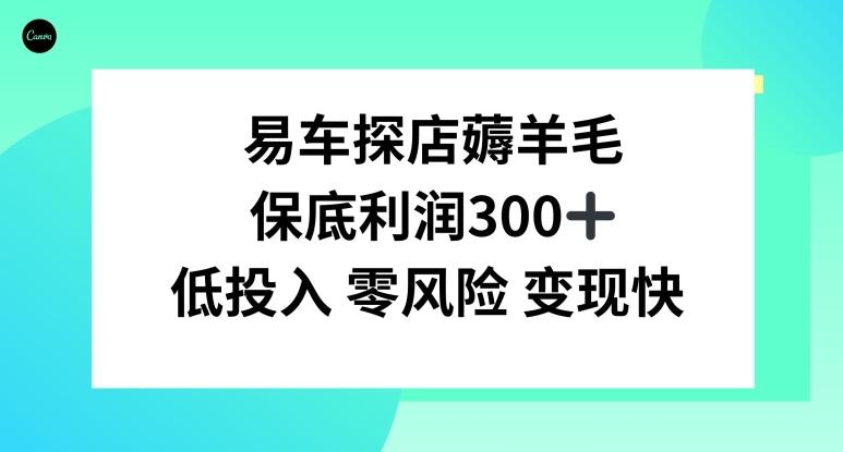 易车APP首页十亿补贴活动，选择到店补贴，保底利润300+-网赚项目平台