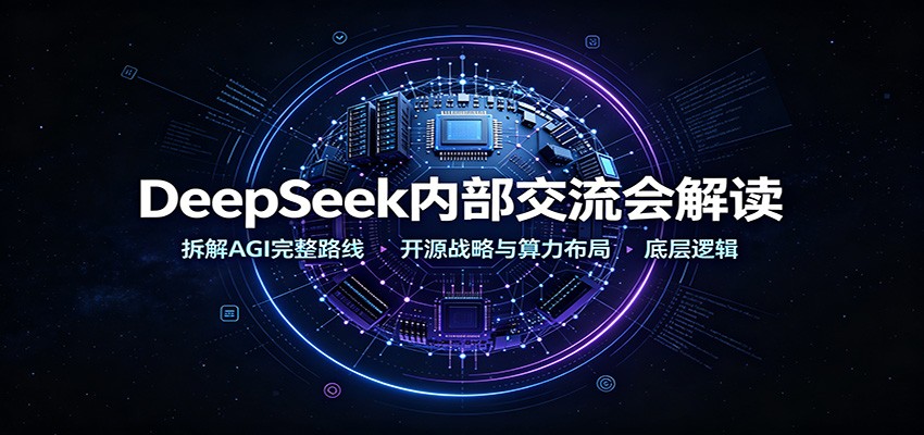 DeepSeek内部交流会解读：拆解AGI完整路线，开源战略与算力布局底层逻辑-网赚项目平台