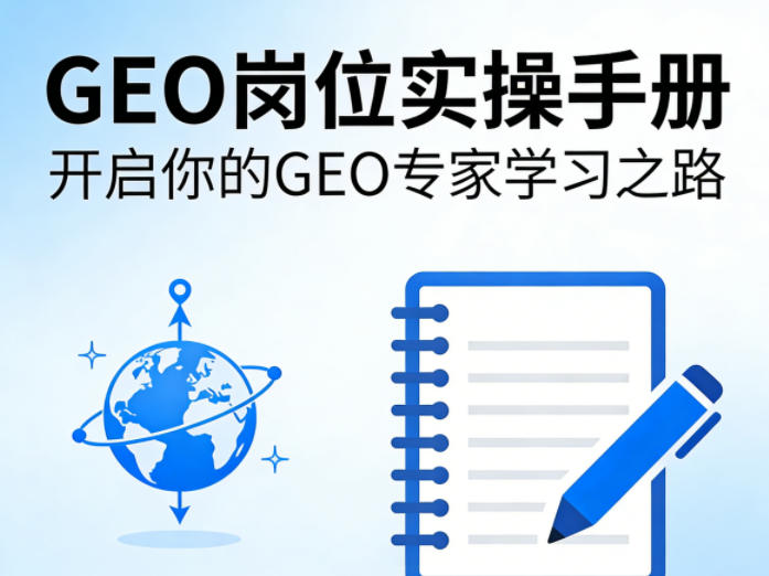 GEO岗位实操手册,开启你的GE0专家学习之路-网赚项目平台