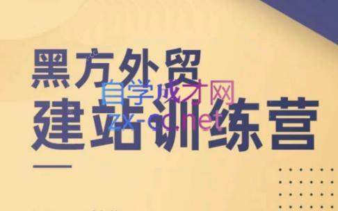 黑方老师·谷歌B端独立站建站推广-网赚项目平台