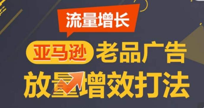 亚马逊流量增长-老品广告放量增效打法，循序渐进，打造更多TOP listing​-网赚项目平台