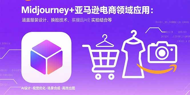 Midjourney+电商领域商业应用：涵盖服装设计、换脸技术、实拍结合等-网赚项目平台