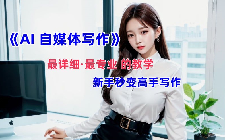 AI自媒体文章创作全网最详细教程，新手秒变写作高手，多方位发展-网赚项目平台