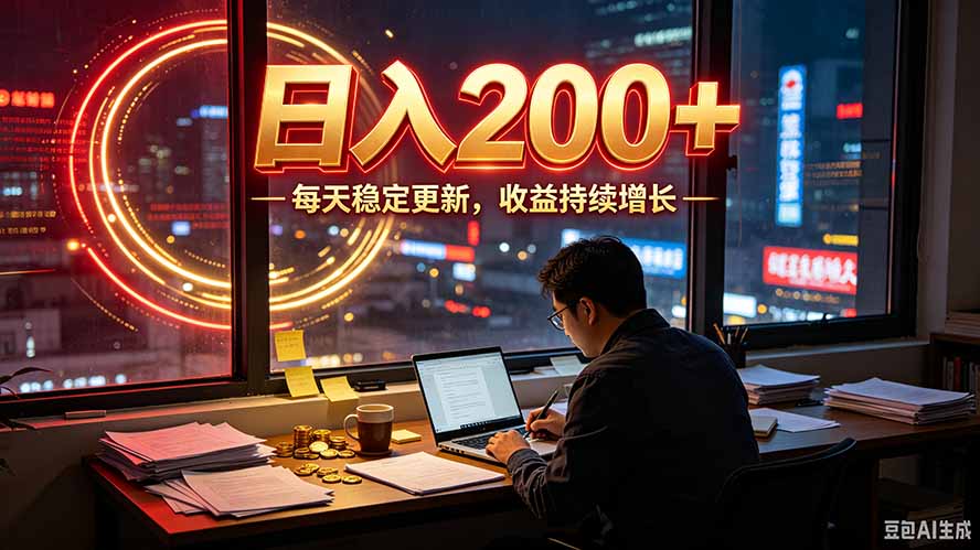 番茄达人变现新玩法，全自动运行 每日300+-网赚项目平台