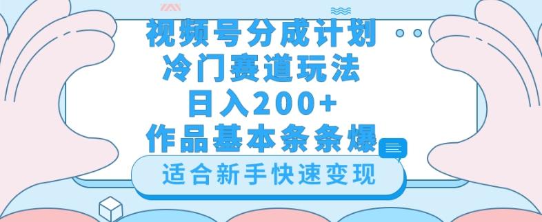视频号冷门赛道玩法（婆媳关系盘点），轻松日入200+，小白也可操作，第一天即可爆作品-网赚项目平台