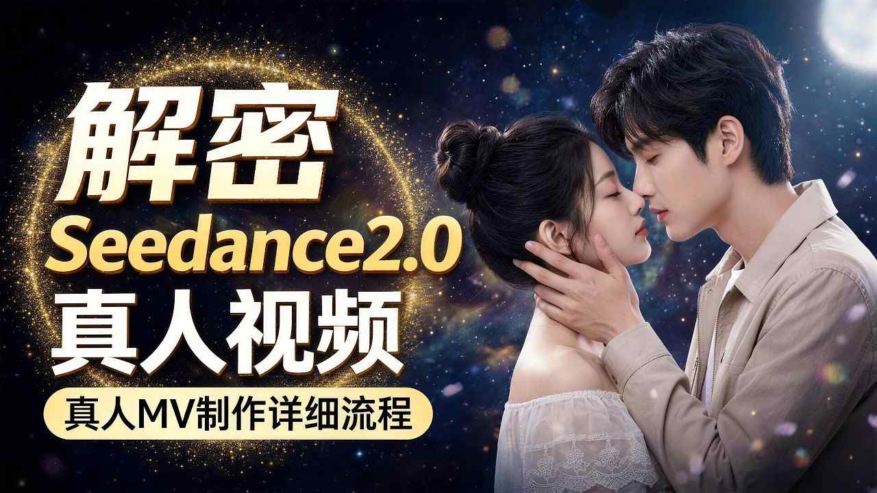 Seedance 2.0解密教程：零基础制作真人MV全流程-网赚项目平台