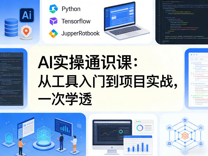 AI实操通识课，从工具入门到项目实战，一次学透-网赚项目平台