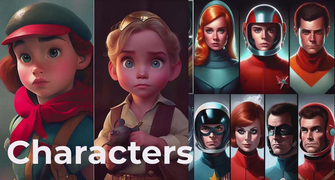 图片[3]-掌握 MidJourney V5 AI + ChatGPT创建一致的角色设计图像-22节课-中英字幕-网赚项目平台