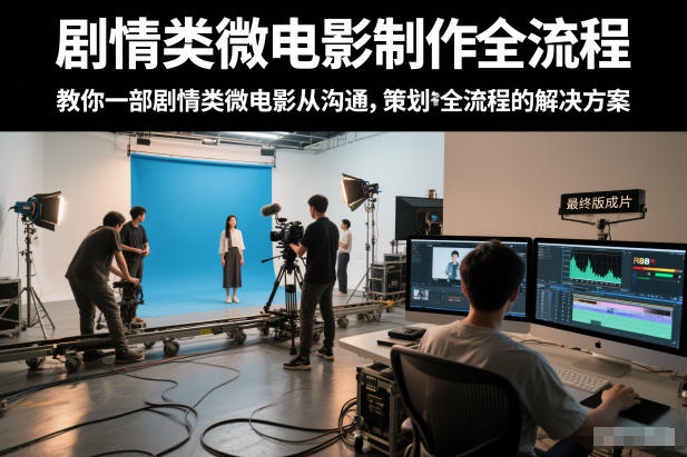 剧情类微电影制作全流程，教你一部剧情类微电影从沟通，策划到拍摄制作全流程的解决方案-网赚项目平台