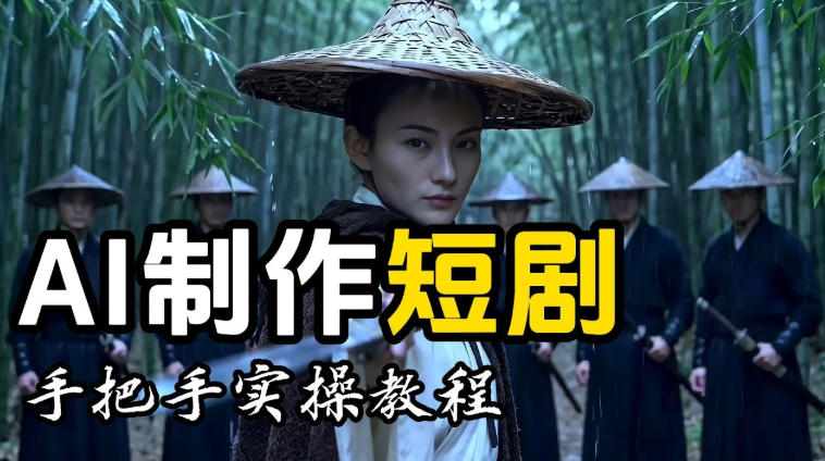 【保姆级手把手教程】AI短剧制作完整流程教学，从小白零基础到成片大神-网赚项目平台
