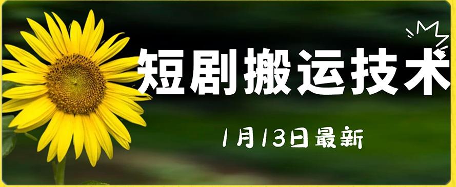 最新短剧搬运技术，电脑手机都可以操作，不限制机型-网赚项目平台