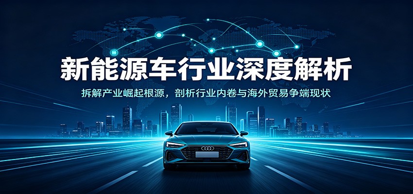 新能源车行业深度解析：拆解产业崛起根源，剖析行业内卷与海外贸易争端现状-网赚项目平台