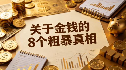 某公众号付费文章：关于金钱的8个粗暴真相-网赚项目平台