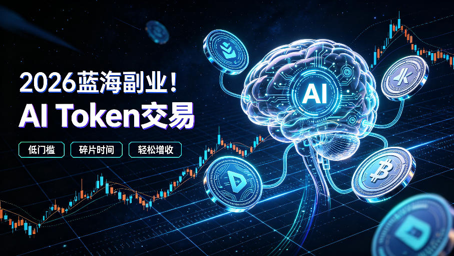 2026全新风口副业｜AI智能Token交易，空闲时间轻松 賺 收益，无需全天盯盘【揭秘】-网赚项目平台