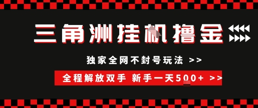 三角洲全自动挂G撸金，新手轻松一天5张+，无脑搬砖【揭秘】-网赚项目平台