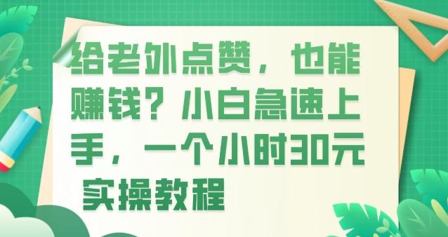 给老外点赞，也能赚钱？小白急速上手，实操教程-网赚项目平台
