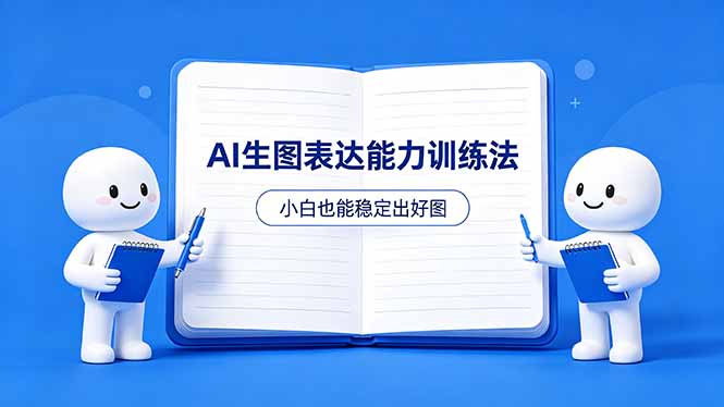 AI生图不是做漂亮图，而是表达能力。这套方法让小白也能稳定出好图-网赚项目平台