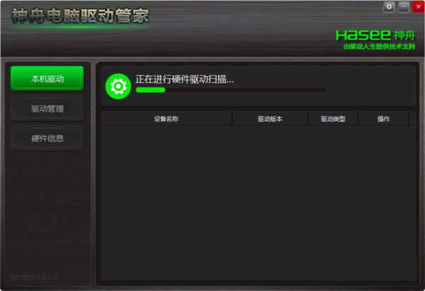 神舟电脑驱动管家 v1.0 官方免费版-网赚项目平台
