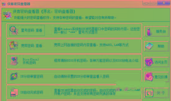 侠客星号密码查看器 v4.93 免费版-网赚项目平台
