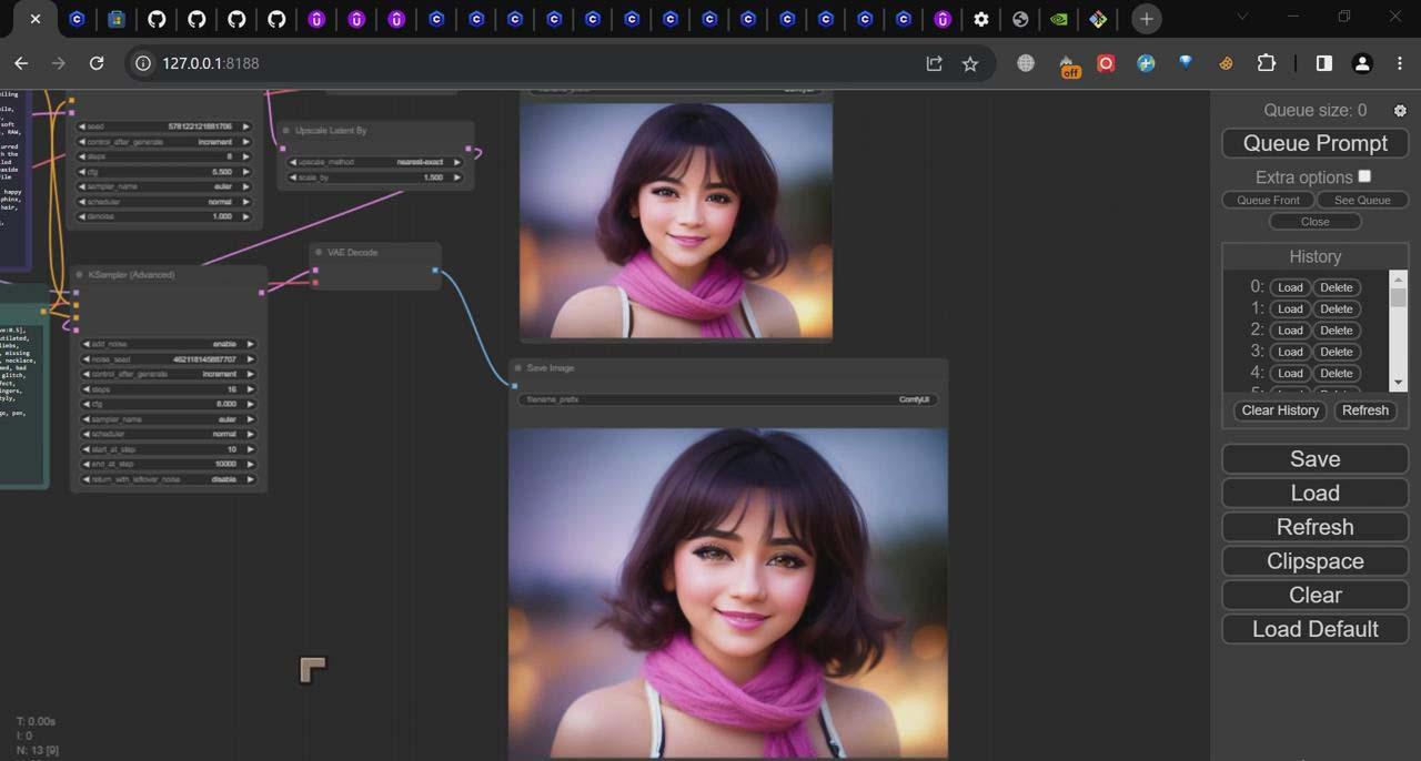 图片[2]-ComfyUI 利用 Stable Diffusion 学习AI GUI 工作流程教程-中英字幕-网赚项目平台