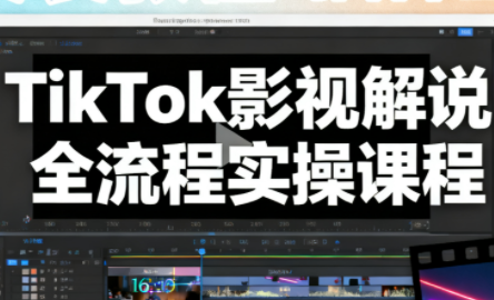 凌帧·TikTok影视解说全流程实操-网赚项目平台