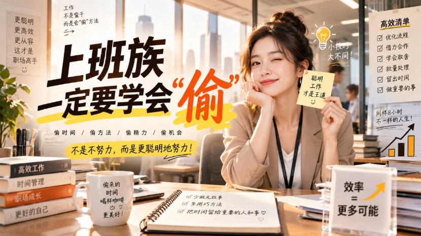 某社群精选付费文：上班族一定要学会“偷“-网赚项目平台