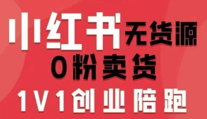 小红书无货源0粉电商课，开店准备、选品策略、笔记撰写、视频剪辑、数据分析、账号打造、资料文档(更新26年09月16日)-网赚项目平台