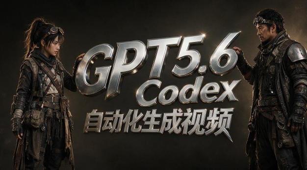 GPT5.6+Codex自动化生成视频全流程实战，从提示词设计、角色设定、封面海报，到视频生成思路与自动化工作流-网赚项目平台