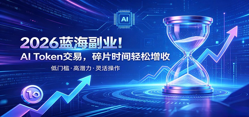 AI Token算力赛道！普通人可入局的数字副业，零门槛快速起步-网赚项目平台