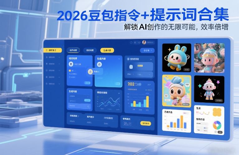 2026豆包指令+提示词合集,解锁AI创作的无限可能,效率倍增-网赚项目平台