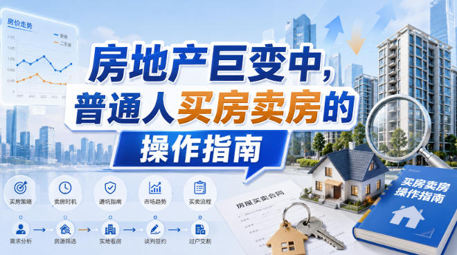 付费文章:房地产巨变中,普通人买房卖房的操作指南【上篇+下篇】-网赚项目平台