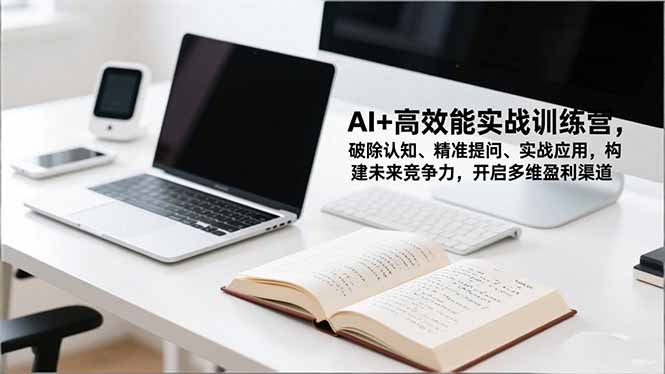 AI+高效能实战训练营,破除认知、精准提问、实战应用,构建未来竞争力,开启多维盈利渠道-网赚项目平台
