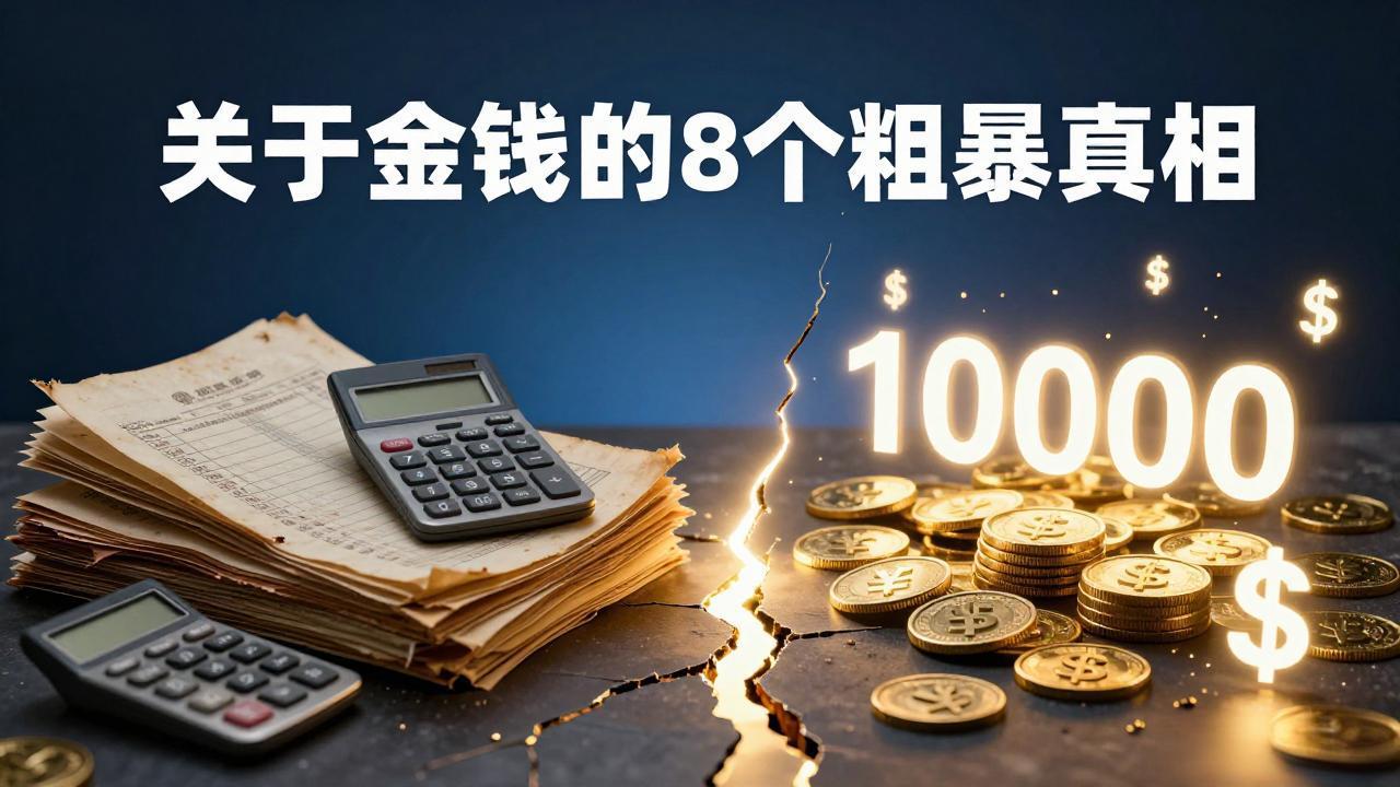 付费文章:关于金钱的 8 个粗暴真相,彻底重塑你的赚钱思维与财富认知-网赚项目平台