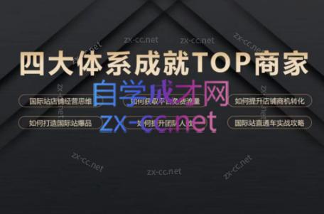 华曜·阿里巴巴国际站认知及直通车实操课程-网赚项目平台