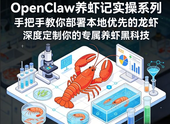 OpenClaw养虾记实操系列，手把手教你部署本地优先的龙虾，深度定制你的专属养虾黑科技(更新)-网赚项目平台