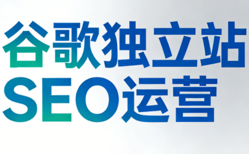 谷歌独立站SEO运营(更新2026)-网赚项目平台