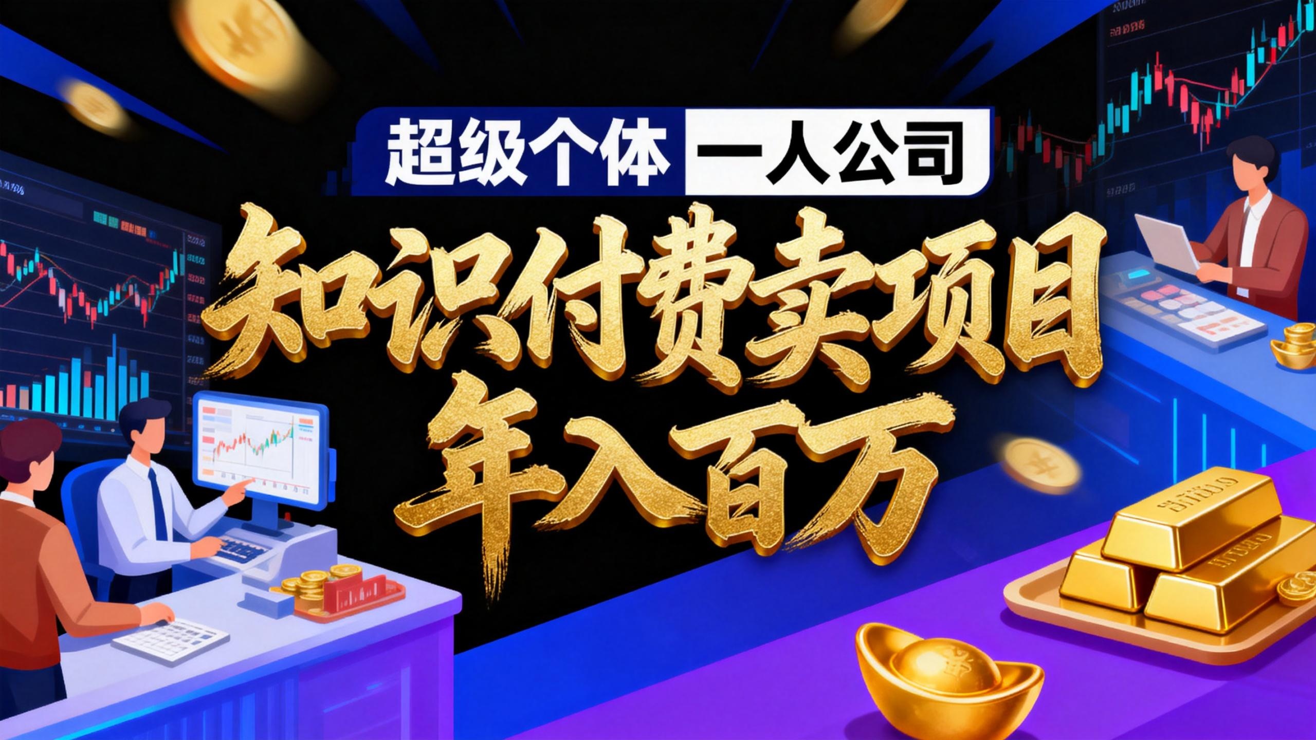 2026年“超级个体一人公司”私域卖项目年入百万，个人IP-精准引流-项目包装-转化成交-网赚项目平台