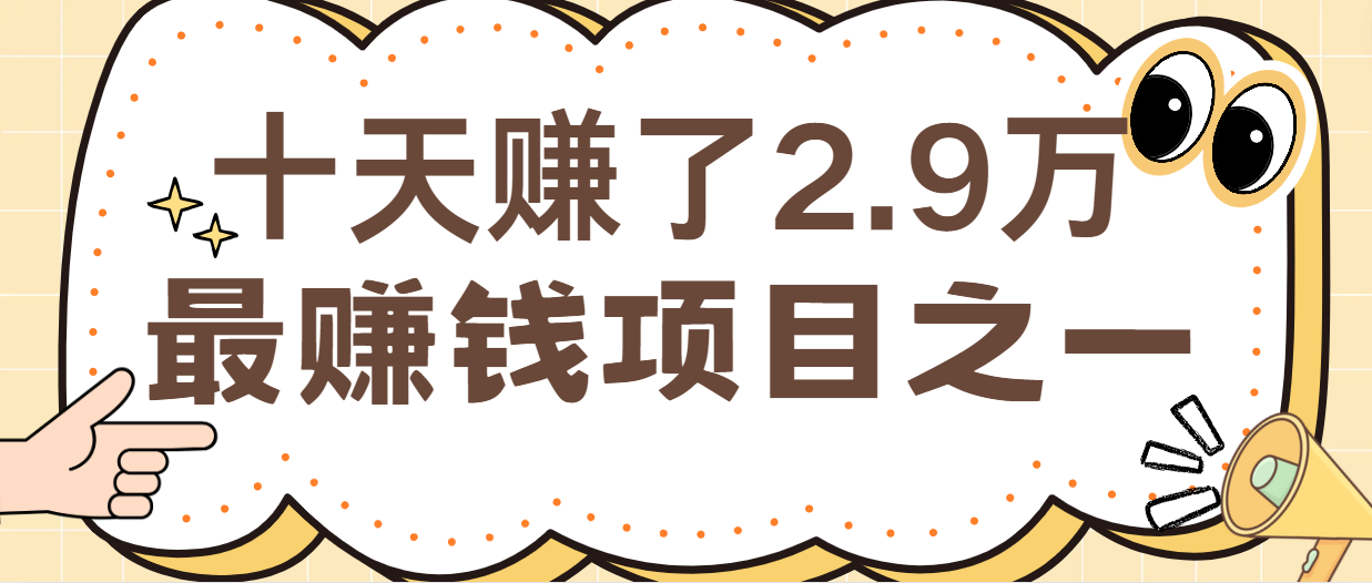 闲鱼小红书最赚钱项目之一，纯手机操作简单，小白必学轻松月入6万+-网赚项目平台