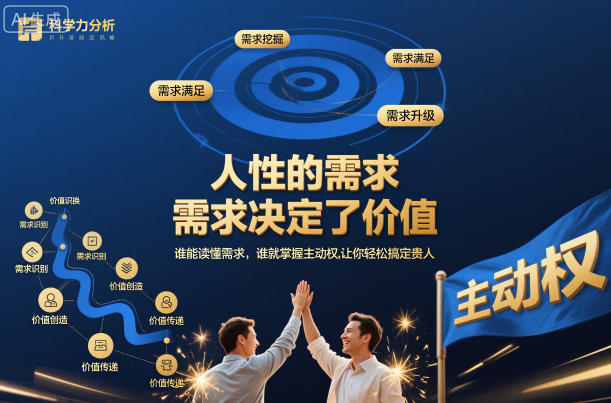 人性的需求，需求决定了价值，谁能读懂需求，谁就掌握主动权，让你轻松搞定贵人【文档】-网赚项目平台